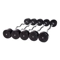Набор изогнутых штанг (шаг 5 кг, 5 шт) Profi-Fit 35-55 кг
