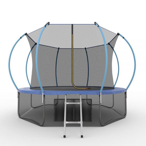 Батут Evo Jump Internal 12ft (Blue) + Lower net (2020)