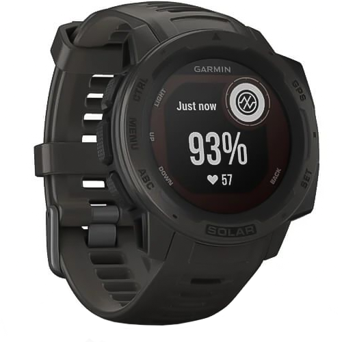 Часы для спорта Garmin Instinct Solar Graphite