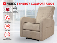 Массажное кресло реклайнер Fujimo E-comfort Chair F3005  FEF Ваниль (Sakura 4)