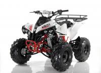 Квадроцикл Motax ATV Raptor LUX 125 сс Бело-красный