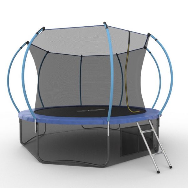 Батут Evo Jump Internal 12ft (Blue) + Lower net (2020)