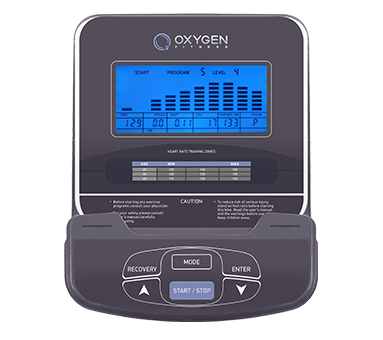 Эллиптический тренажер Oxygen Fitness EX-54 HRC