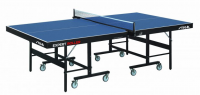 Теннисный стол профессиональный Stiga Expert Roller, ITTF (синий)