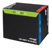 Универсальная тумба для запрыгивания мягкая 51/61/75см Fitex FTX-6510