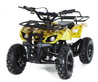 Квадроцикл Motax ATV Mini Grizlik X-16 (э/с) Желтый камуфляж