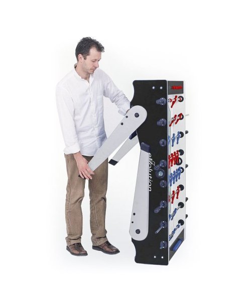 Игровой стол - футбол "Garlando Foldy Evolution Telescopic" (144x76x82см)Игровой стол - футбол "Garlando Foldy Evolution Telescopic" (144x76x82см)