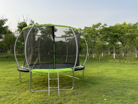 Батут FunFit 8 FT 252 см PRO inside зеленый