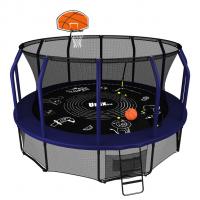 Батут Unix line Supreme Game 16 ft + Basketball (blue)