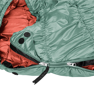 Спальник Deuter Exosphere +4° EL Right Sage-Paprika