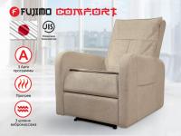 Массажное кресло реклайнер с механическим приводом Fujimo Comfort Chair F3005 FMF Ваниль (Sakura 4)