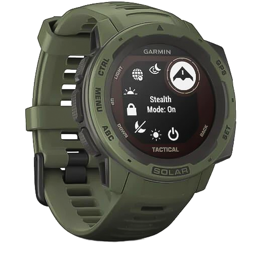 Часы для спорта Garmin Instinct Solar Tactical Moss