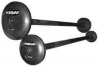 Фиксированная обрезиненная штанга Foreman 30 кг