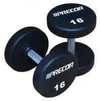 Фиксированные гантели в уретане Precor New 10 кг