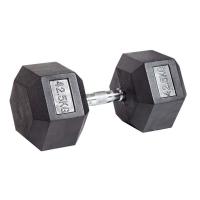 Гантель гексагональная обрезиненная Profi-Fit 45 кг