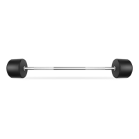 Штанга обрезиненная прямая 50 кг BRONZE GYM BG-PA-BB-S50