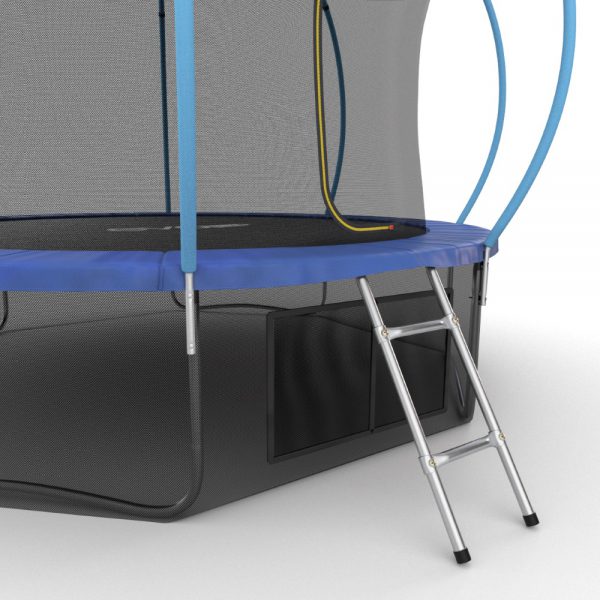 Батут Evo Jump Internal 12ft (Blue) + Lower net (2020)