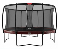 Батут Berg Elite 430 (красный) с защитной сеткой Deluxe