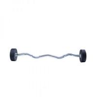 Фиксированная кривая штанга Livepro Ez Curl Urethane Barbells 20 кг