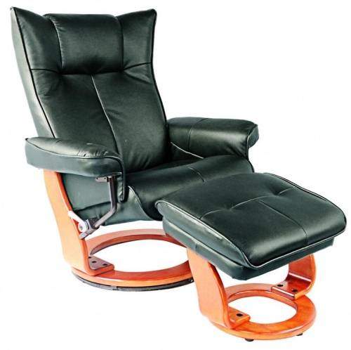 Массажное кресло Recliner Relax Mauris 7604W черный