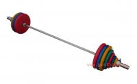 ШТРЦ-182-50 Штанга ProfiGym тренировочная 182,5 кг с грифом 50мм