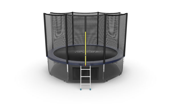 Батут с внешней сеткой Evo Jump External 12ft (Blue) + нижняя сеть