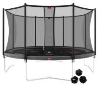 Батут BERG Favorit Regular 430 Grey Levels +защитная сетка Comfort