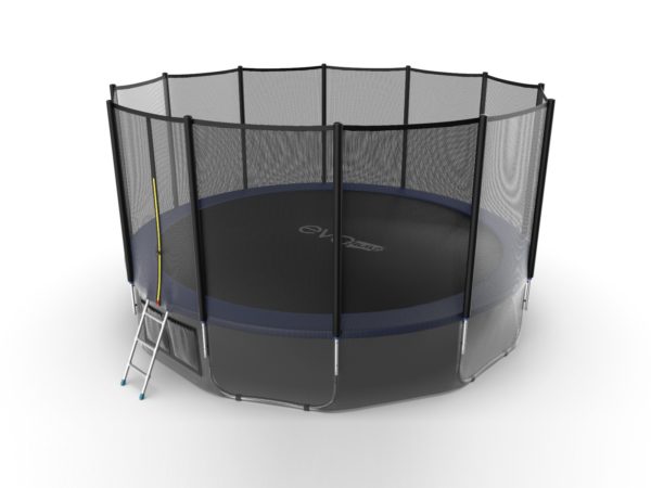 Батут с внешней сеткой Evo Jump External 16ft (Blue) + нижняя сеть