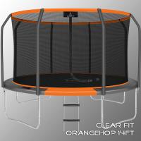 Батут Clear Fit OrangeHop 14Ft