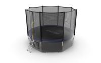 Батут с внешней сеткой Evo Jump External 12ft (Blue) + нижняя сеть