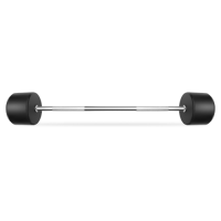 Штанга обрезиненная прямая 55 кг BRONZE GYM BG-PA-BB-S55