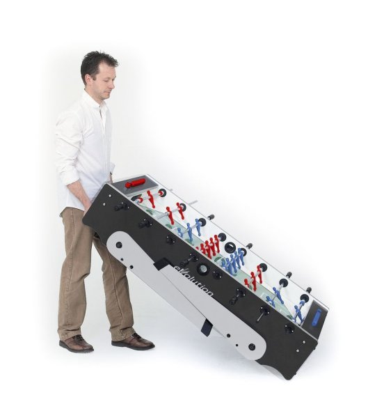 Игровой стол - футбол "Garlando Foldy Evolution Telescopic" (144x76x82см)Игровой стол - футбол "Garlando Foldy Evolution Telescopic" (144x76x82см)