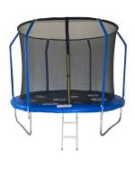 Батут Sport Elite Play 12FT фиберглас с принтом, защитной сеткой внутрь, с лестницей FR-80-12FT