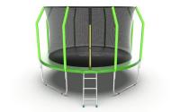Батут с внутренней сеткой Evo Jump Cosmo 12ft (Green)