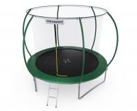 Батут DFC Ultrasport 10 ft с внутренней сеткой / лестница в комплекте