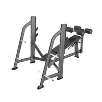 Скамья-стойка для жима под углом вниз (Olympic Decline Bench) E7041
