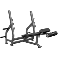 Олимпийская скамья с отрицательным наклоном Impulse IT7016