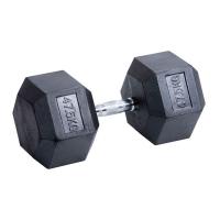 Гантель гексагональная обрезиненная Profi-Fit 47,5 кг
