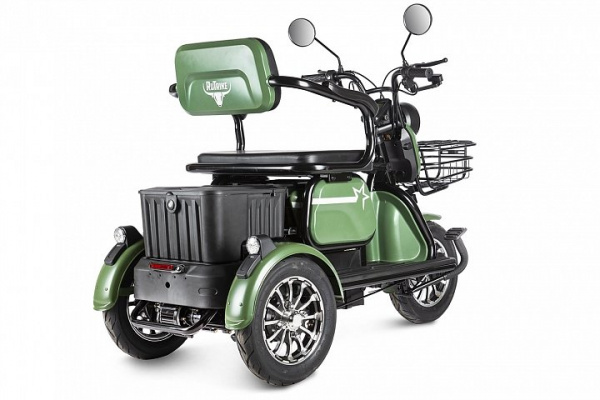 Электротрицикл Rutrike Пилот Черный