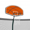 Батут Unix line Supreme Game 16 ft + Basketball (green)