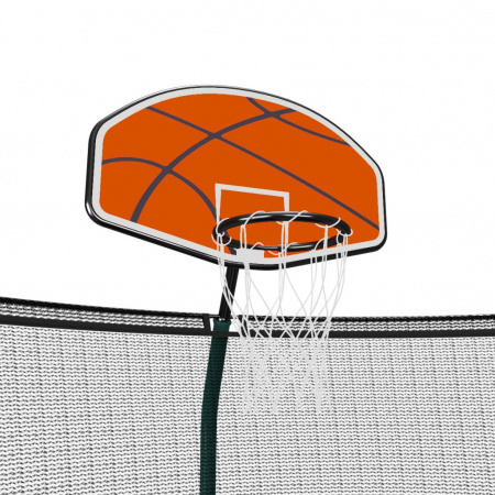 Батут Unix line Supreme Game 16 ft + Basketball (green)