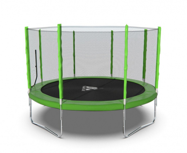 Батут DFC Trampoline Fitness 12FT-TR-LG с сеткой