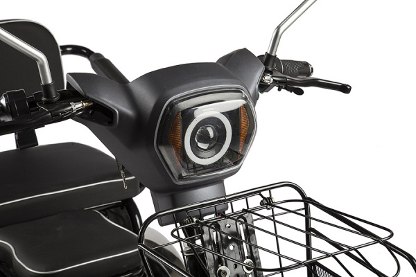 Электротрицикл Rutrike S2 V2 Черный