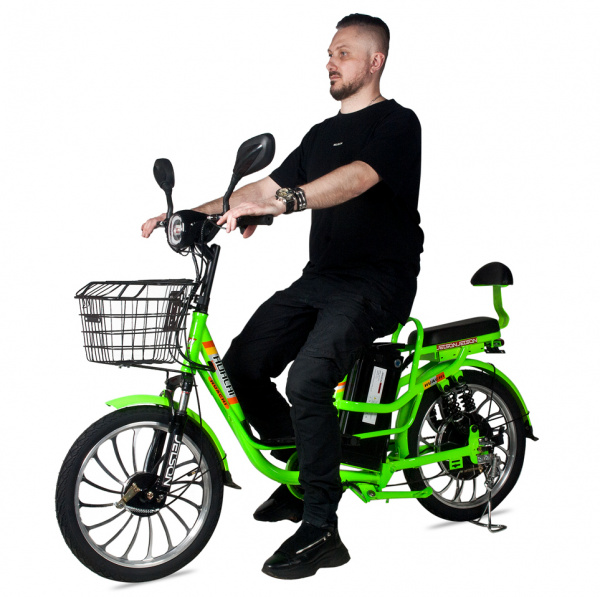 Электровелосипед  Jetson HUACHI V20 (48V12Ah) Салатовый