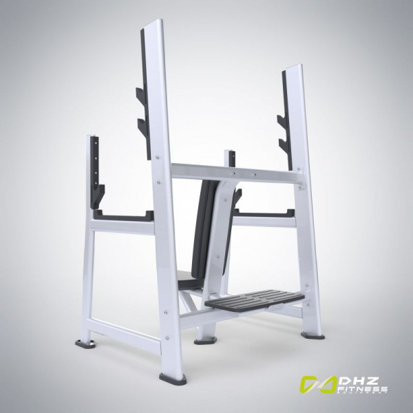 Скамья для вертикального жима штанги (Olympic Seated Bench) E7051