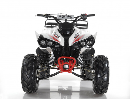 Квадроцикл Motax ATV Raptor LUX 125 сс Бело-красный