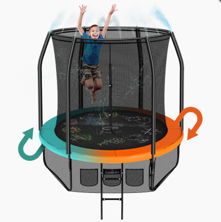 Каркасный батут Clear Fit FamilyHop 8Ft
