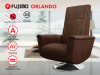 Массажное релакс кресло Fujimo Orlando F3004 UEF Мокко (Orlando 6)