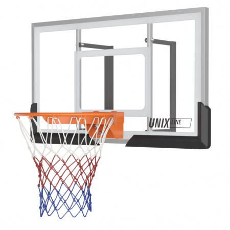 Баскетбольный щит Unix Line B-Backboard-PC 50"x32" R45