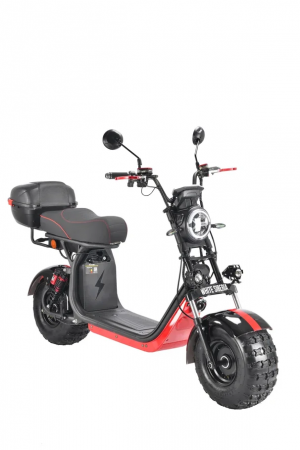 Электроскутер CityCoco White Siberia Pro 2WD 4000W Красный